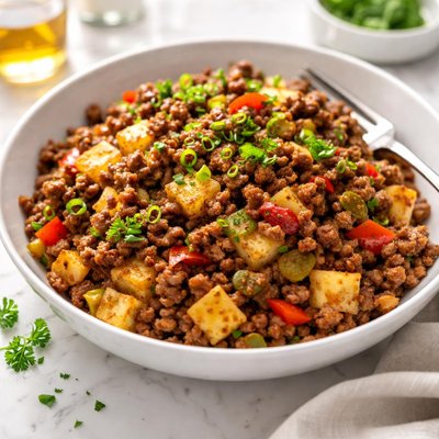 Image of Hearty Hamburger Hash