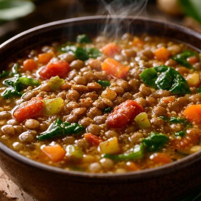 Image of Hearty Heatlthy Lentil Soup