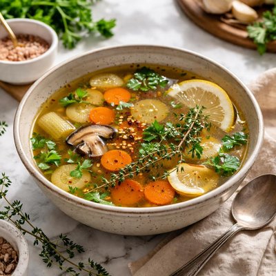 Image of Caldo de Hueso Casero y Nutritivo Keto