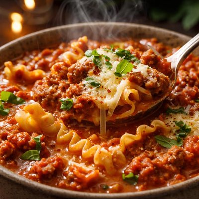 Image of Hearty Lasagna Soup