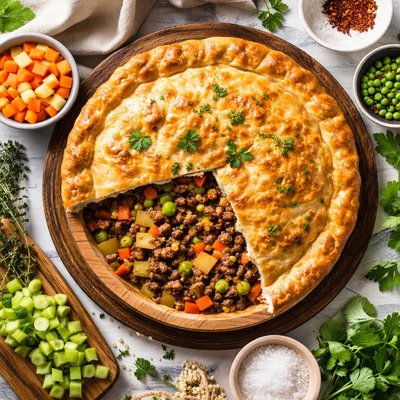 Image of Whole30 Hearty Meat Pie