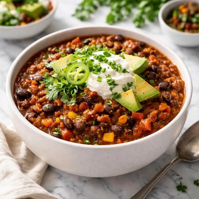 Image of Hearty Meatless Chili