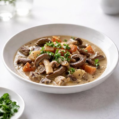 Image of Vegan Hearty Mushroom Stew
