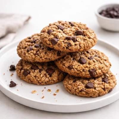 Image of Hearty Oatmeal Bran Chocolate Chip Cookies