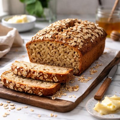 Image of Hearty Oatmeal Loaf