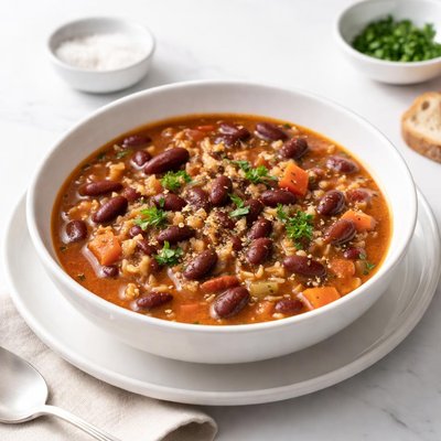 Image of Vegan Hearty Red Bean Soup
