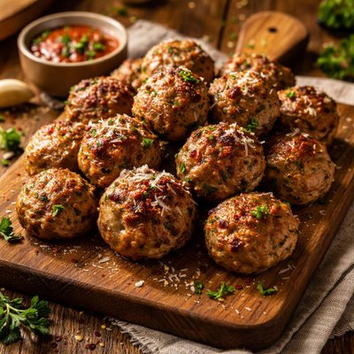 Image of Whole30 Hearty Sausage Meatballs