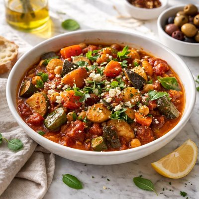 Image of Verduras Estofadas Sustanciosas y Buenas para el Corazón