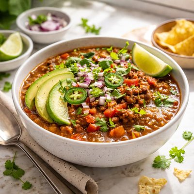 Image of Whole30 Hearty Taco Soup