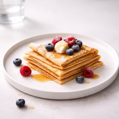 Image of Hearty Thin Pancakes