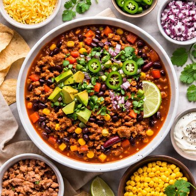 Image of Hearty Turkey Chili