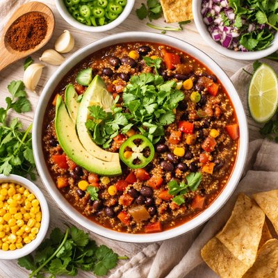 Image of Chili Vegano Sustancioso sin Gluten