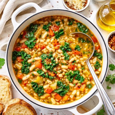Image of Hearty White Bean Soup