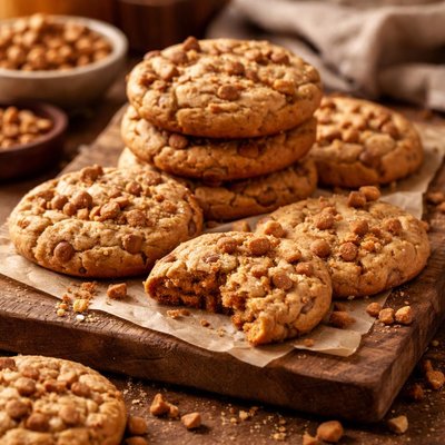 Image of Heath Bits Peanut Butter Cookies