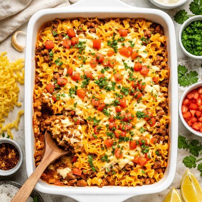 Image of Heavenly Ground Beef Casserole