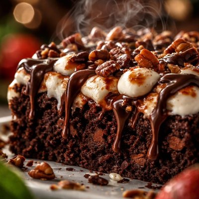 Image of Heavenly Hash Cake