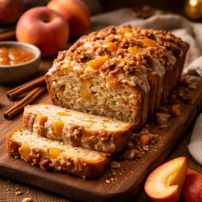 Image of Heavenly Peach Bread