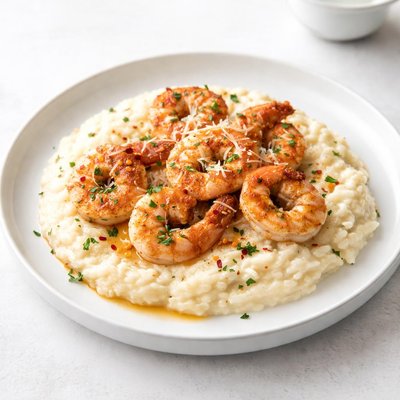 Image of Heavenly Shrimp Parmesan Grits