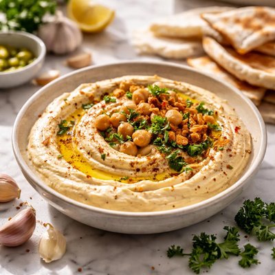 Image of Heavy on the Garlic Hummus
