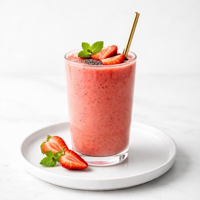 Image of Heavy on the Strawberries Smoothie