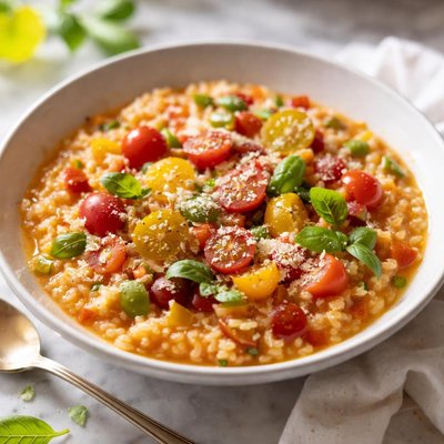 Image of Heirloom Tomato Risotto