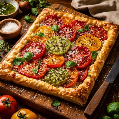 Image of Heirloom Tomato Tart