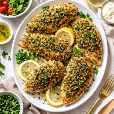 Image of Herb-Crusted Chicken