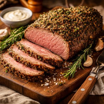 Image of Herb-Crusted Roast Beef