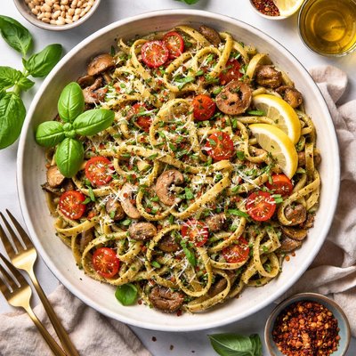 Image of Herb-Infused Pasta