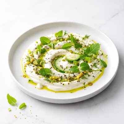 Image of Yogur bajo en carbohidratos infusionado con hierbas.