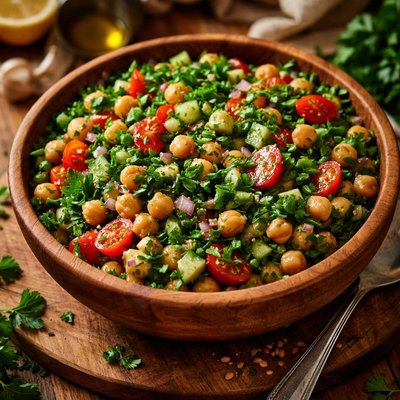 Image of Herb and Chickpea Salad