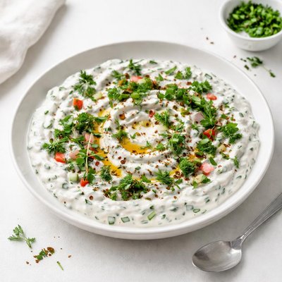Image of Herb and Vegie Yoghurt Dip