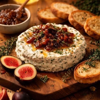 Image of Herb Chevre Fig Spread