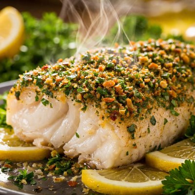 Image of Herb Coated Cod
