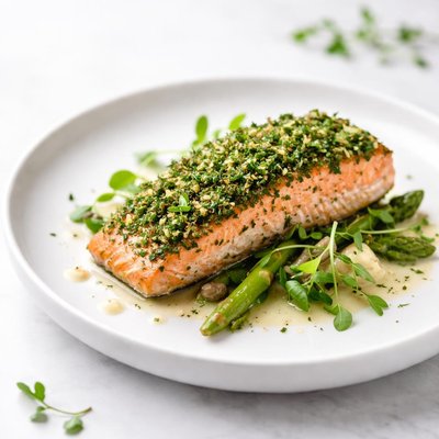 Image of Herb Coated Salmon