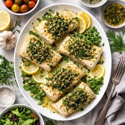 Image of Herb Cooked Halibut