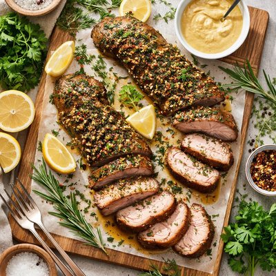 Image of Herb Crusted Pork Tenderloins