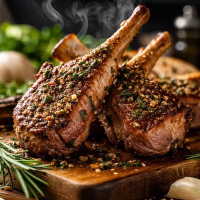 Image of Herb Grilled Rib Lamb Chops
