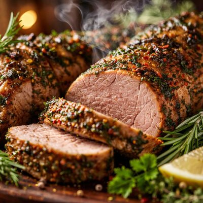 Image of Herb Marinated Loin of Pork Tenderloins Ina Garten B2b