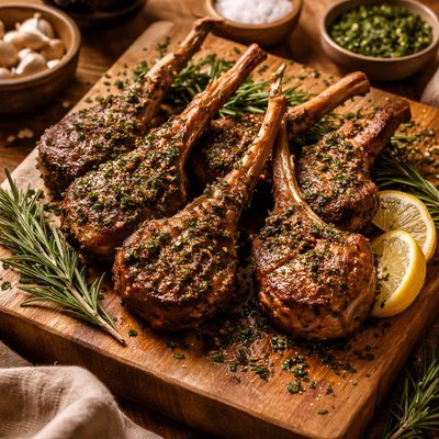 Image of Herb Roasted Lamb Chops
