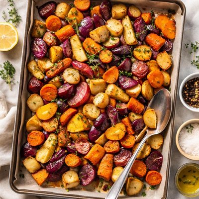 Image of Herb Roasted Root Vegetables