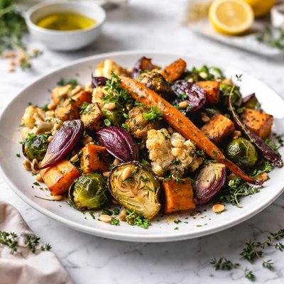 Image of Whole30 Herb Roasted Vegetables