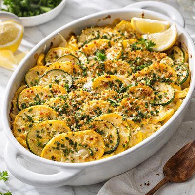 Image of Herb Seasoned Squash Bake