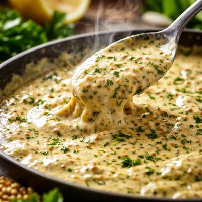 Image of Herbal Mustard Cream Sauce
