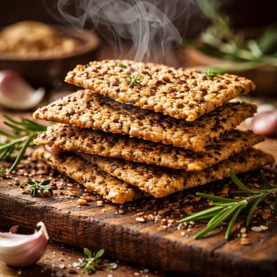 Image of Herbal Seeded Crackers