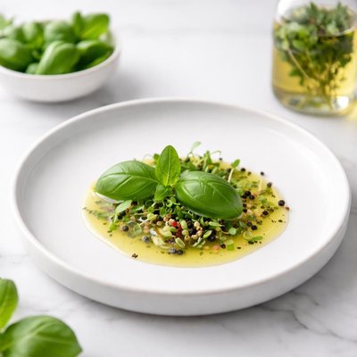 Image of Herbal Vinegar with Basil