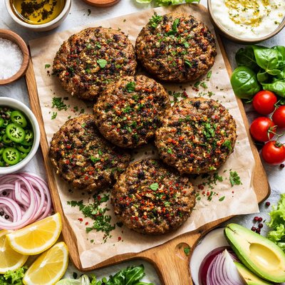 Image of Herbed Burger Patties