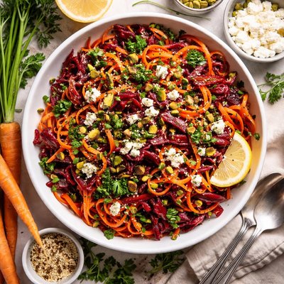 Image of Herbed Carrot and Beet Salad