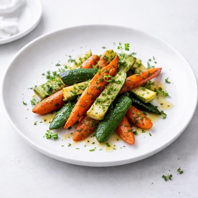 Image of Herbed Carrots and Zucchini