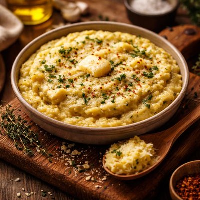 Image of Herbed Cheese Polenta